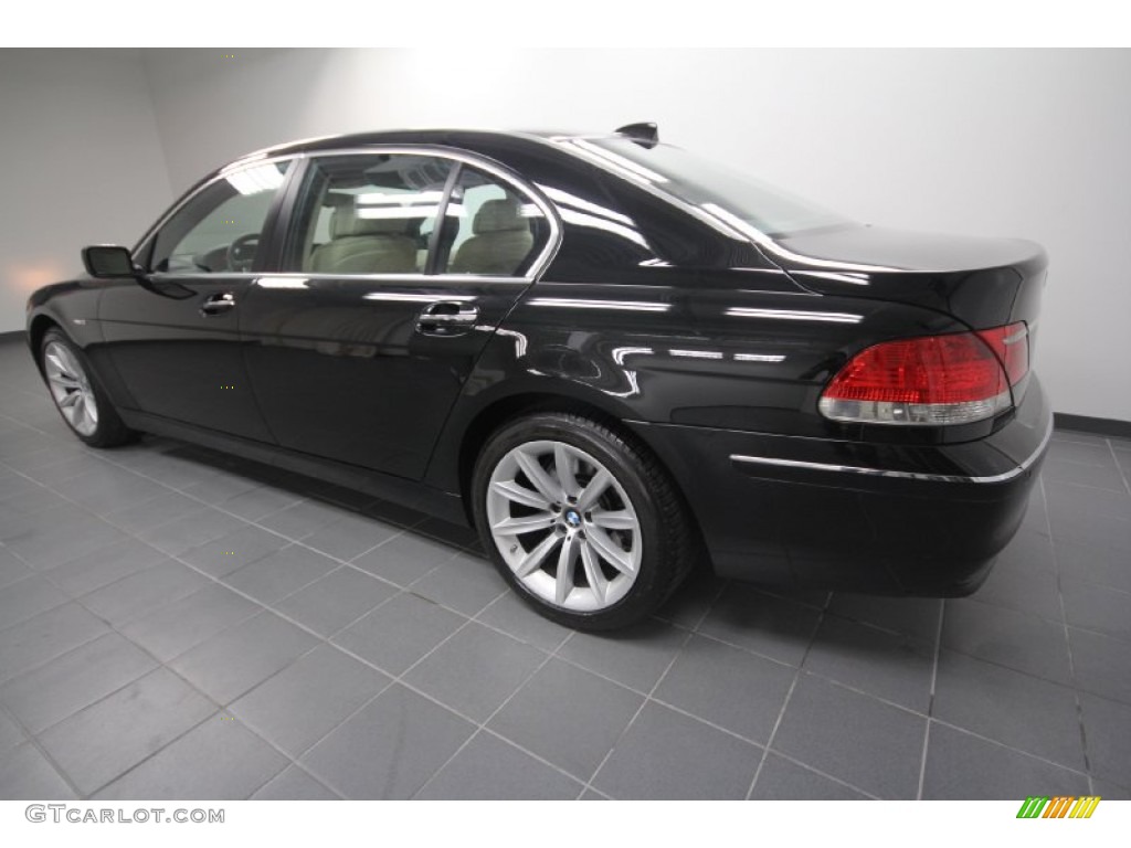 Jet Black 2008 BMW 7 Series 750Li Sedan Exterior Photo #59538355