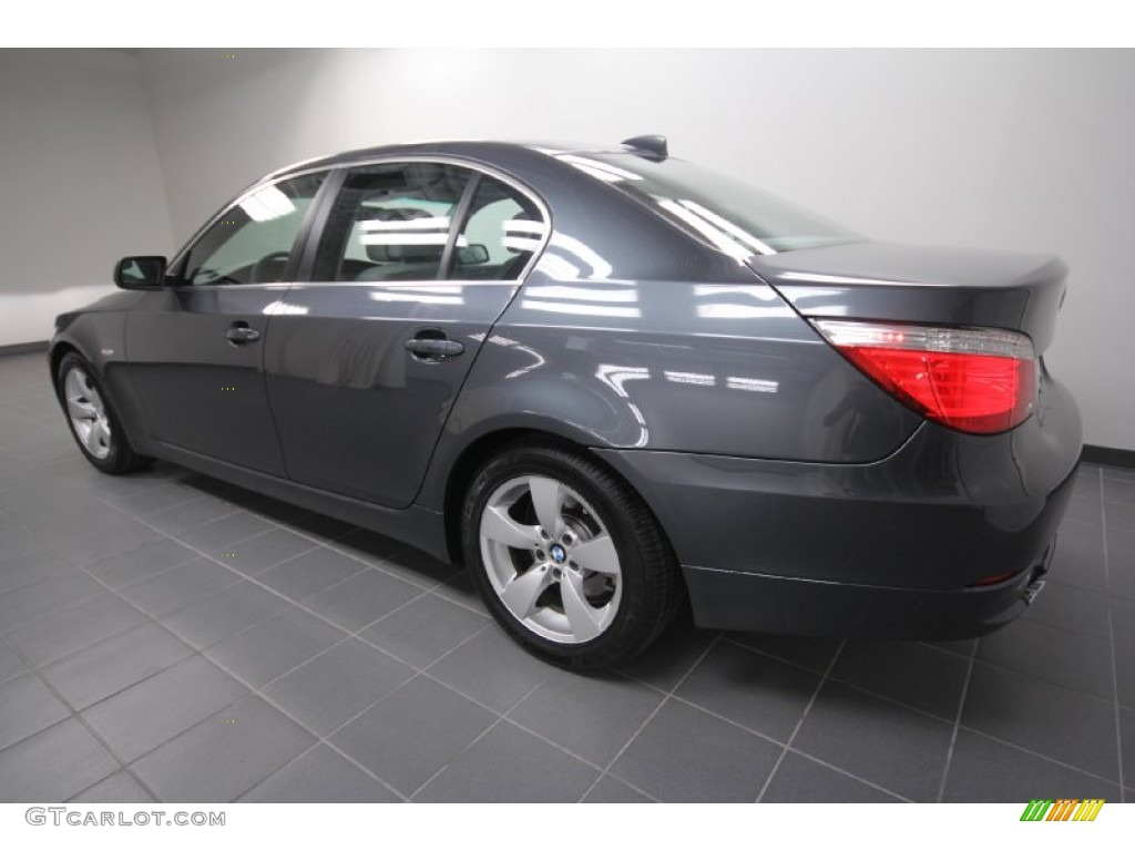 Platinum Grey Metallic 2008 BMW 5 Series 528i Sedan Exterior Photo #59538766