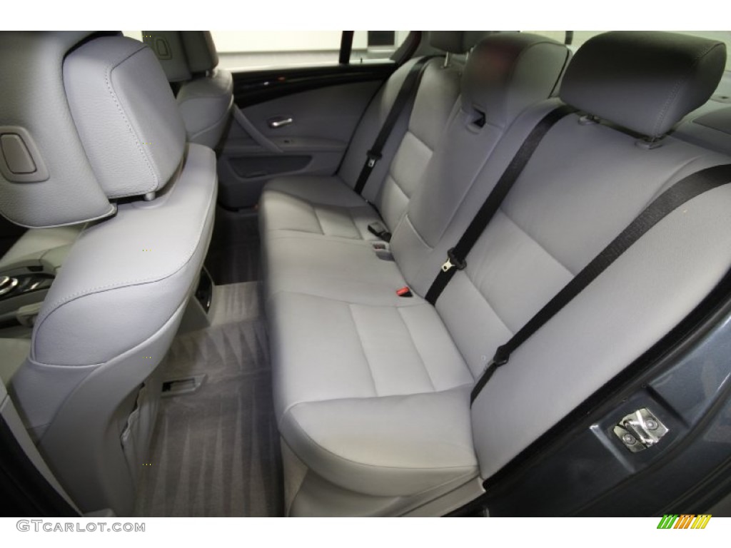 Grey Interior 2008 BMW 5 Series 528i Sedan Photo #59538864