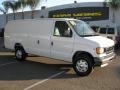 Oxford White 2000 Ford E Series Van E350 Cargo