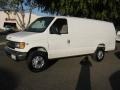 Oxford White - E Series Van E350 Cargo Photo No. 3