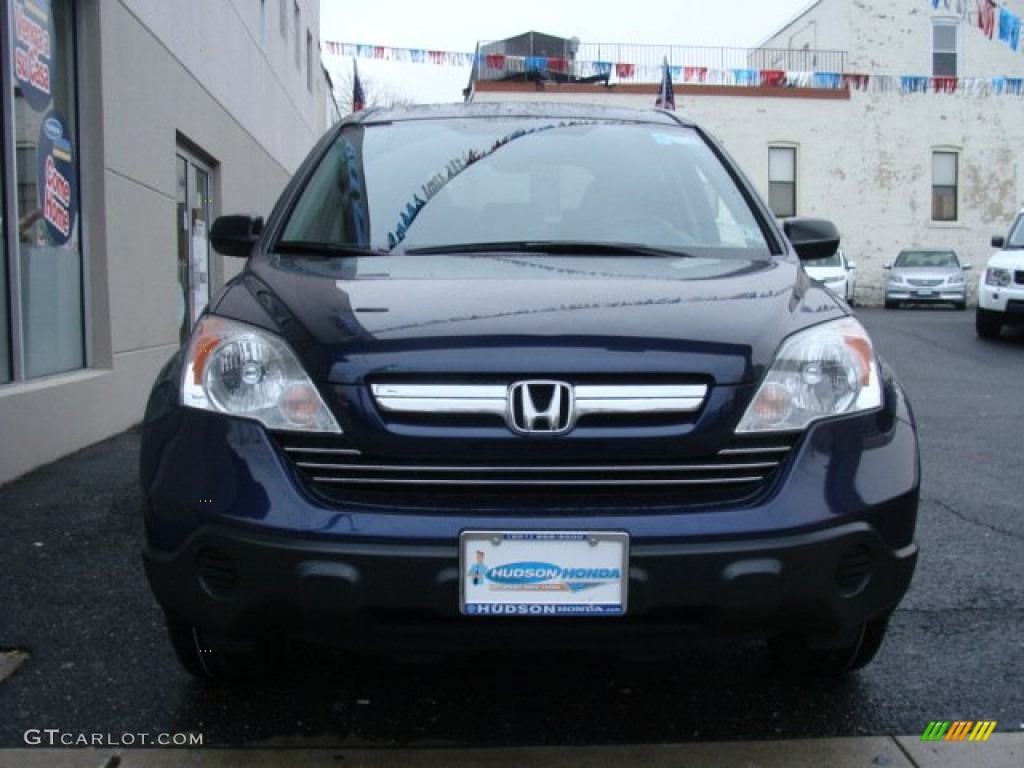 2008 CR-V EX 4WD - Royal Blue Pearl / Black photo #2