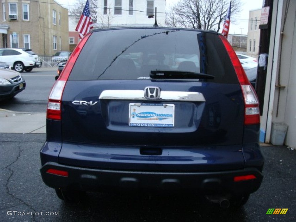 2008 CR-V EX 4WD - Royal Blue Pearl / Black photo #5