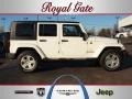 Stone White - Wrangler Unlimited Sahara 4x4 Photo No. 1