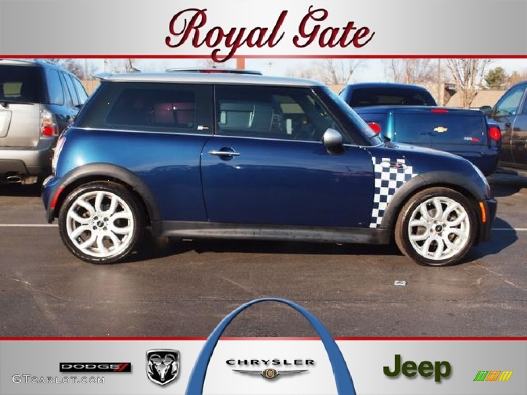 Space Blue Metallic Mini Cooper