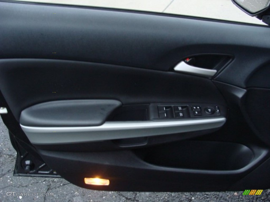 2009 Accord EX V6 Sedan - Crystal Black Pearl / Black photo #6