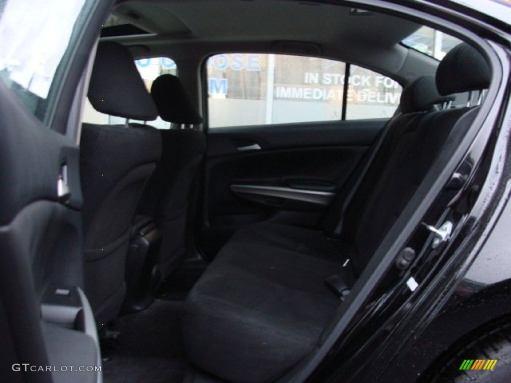 2009 Accord EX V6 Sedan - Crystal Black Pearl / Black photo #14