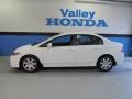 Taffeta White - Civic LX Sedan Photo No. 2