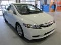 Taffeta White - Civic LX Sedan Photo No. 4