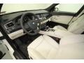 Ivory White/Black Interior Photo for 2012 BMW 5 Series #59541963