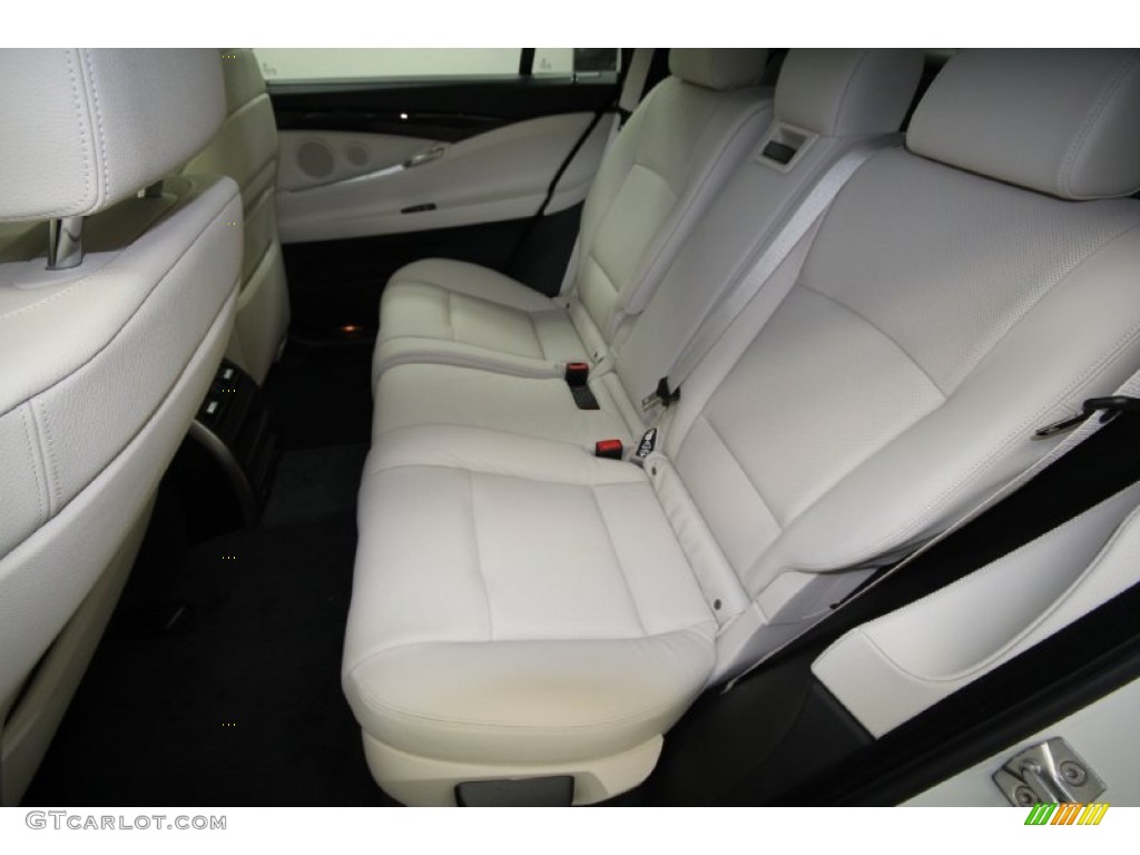 Ivory White/Black Interior 2012 BMW 5 Series 535i Gran Turismo Photo #59541972