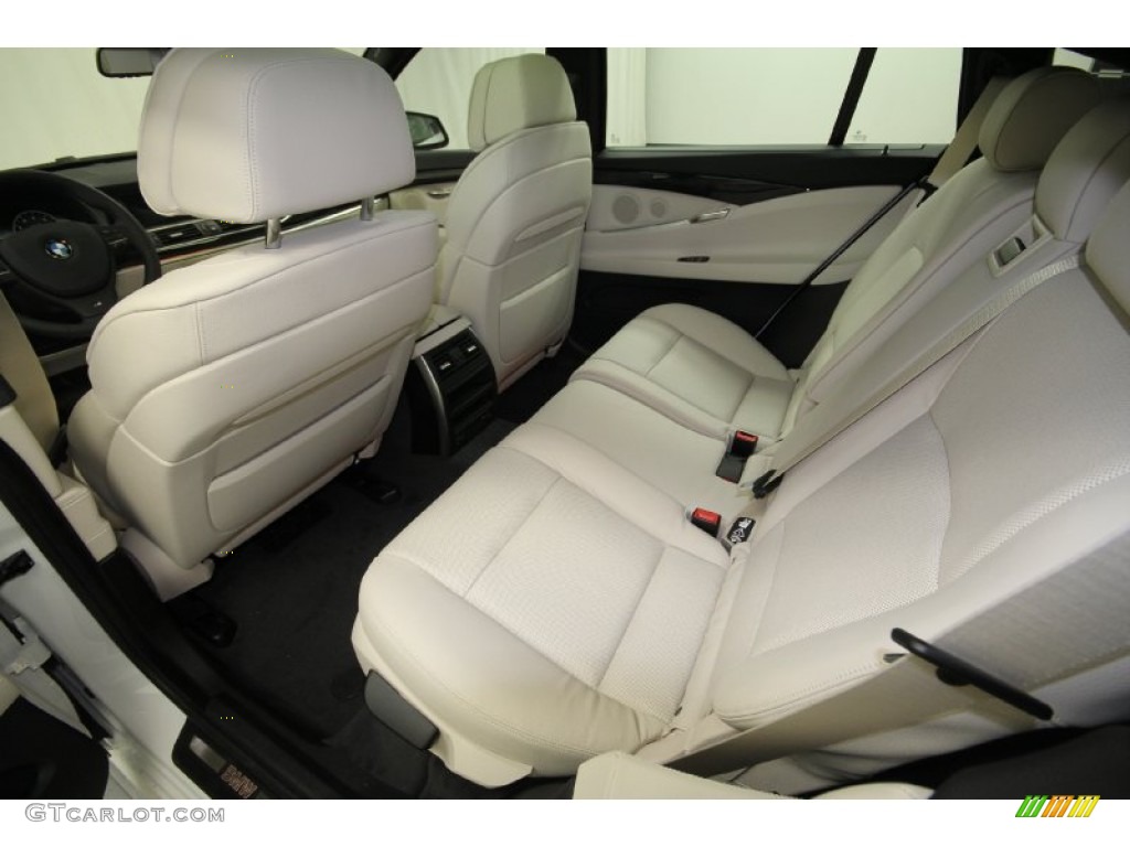 Ivory White/Black Interior 2012 BMW 5 Series 535i Gran Turismo Photo #59542068