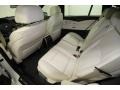2012 BMW 5 Series Ivory White/Black Interior Interior Photo