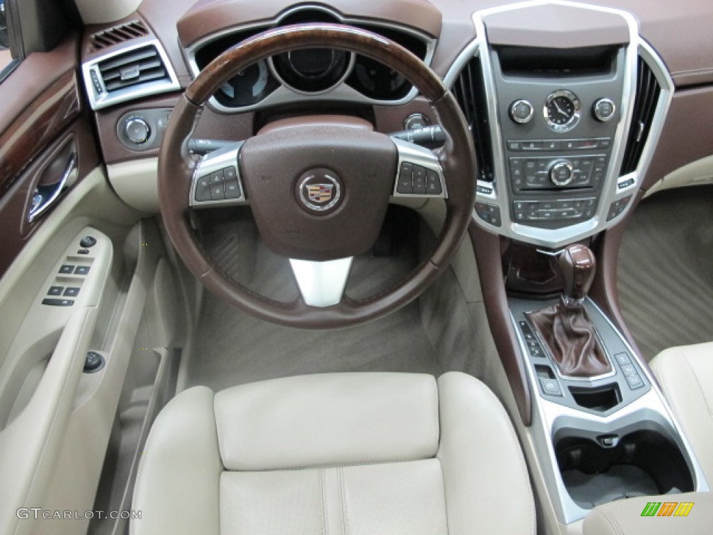 2011 Cadillac SRX 4 V6 Turbo AWD Shale/Brownstone Dashboard Photo #59542536