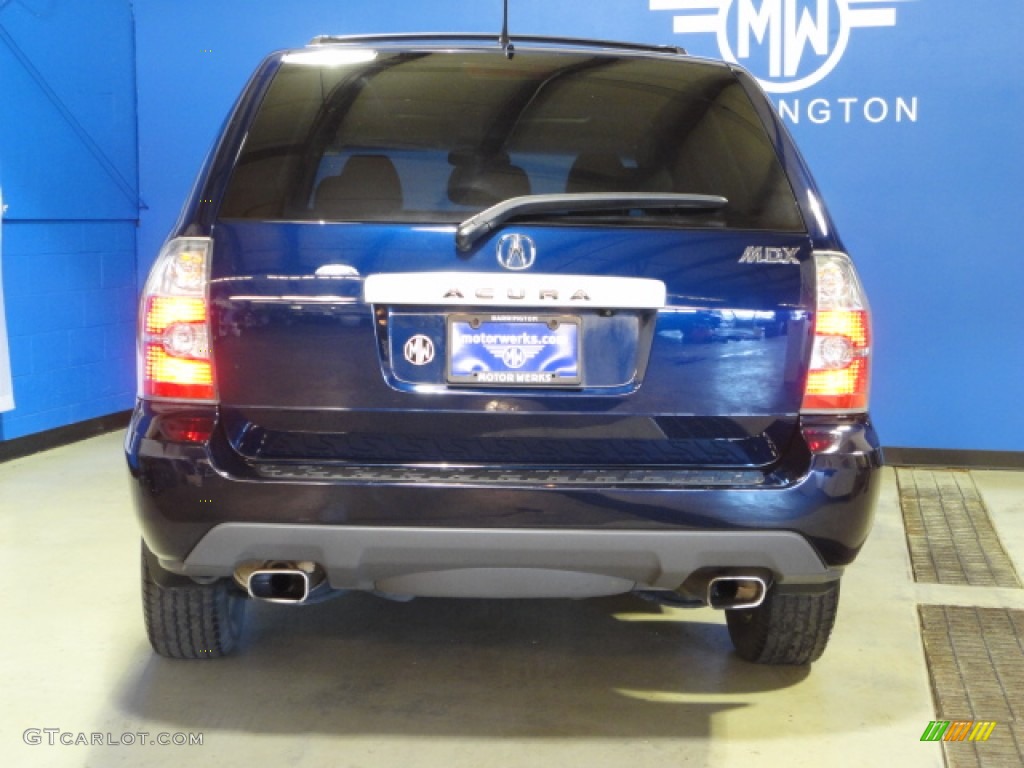 2004 MDX Touring - Midnight Blue Pearl / Quartz photo #6