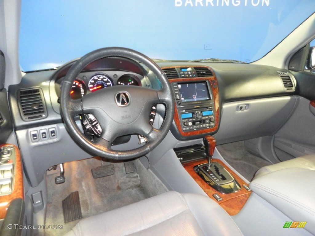 2004 MDX Touring - Midnight Blue Pearl / Quartz photo #12