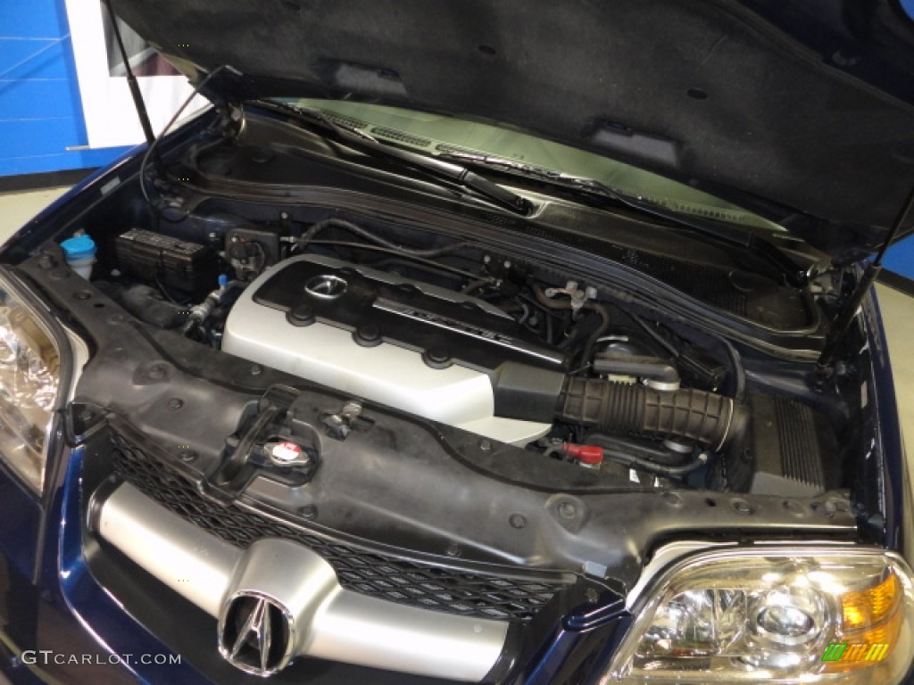 2004 MDX Touring - Midnight Blue Pearl / Quartz photo #27
