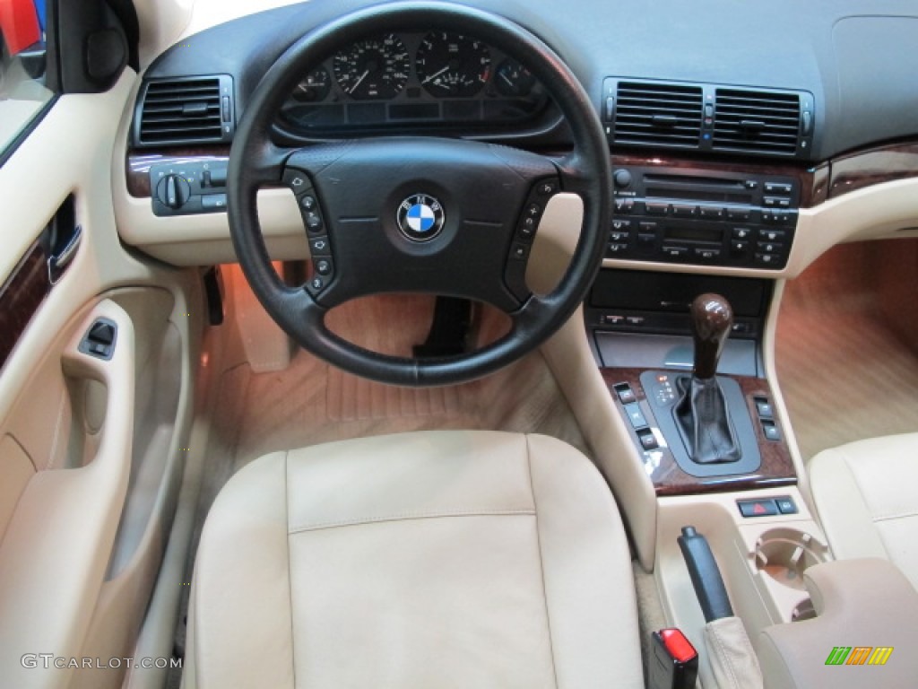 2005 3 Series 325i Sedan - Electric Red / Sand photo #23
