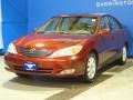 2003 Salsa Red Pearl Toyota Camry XLE V6  photo #4