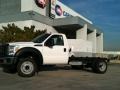 Oxford White - F550 Super Duty XL Regular Cab Chassis Photo No. 6