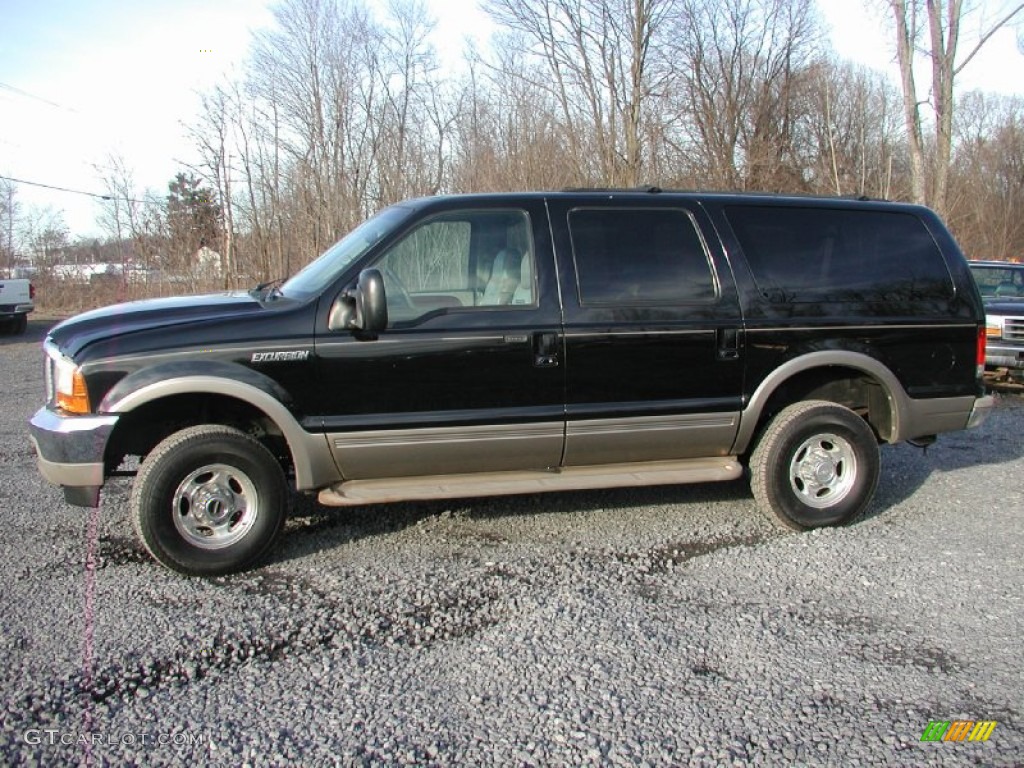 Black 2000 Ford Excursion Limited 4x4 Exterior Photo #59545977