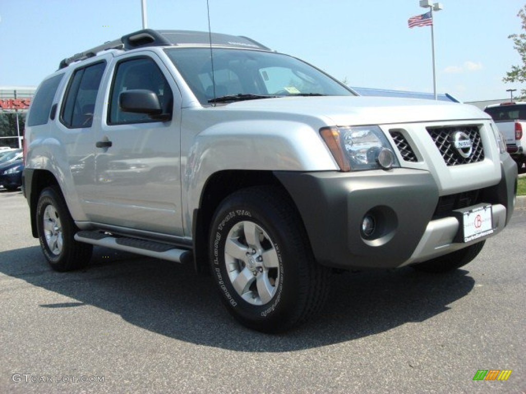 Silver Lightning Metallic Nissan Xterra