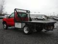 2000 Red Ford F550 Super Duty XL Regular Cab 4x4 Dump Truck  photo #6