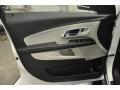 2012 Chevrolet Equinox Light Titanium/Jet Black Interior Door Panel Photo