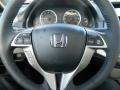 Black 2012 Honda Accord EX-L Coupe Steering Wheel