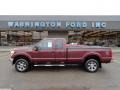 2011 Royal Red Metallic Ford F250 Super Duty Lariat SuperCab 4x4  photo #1