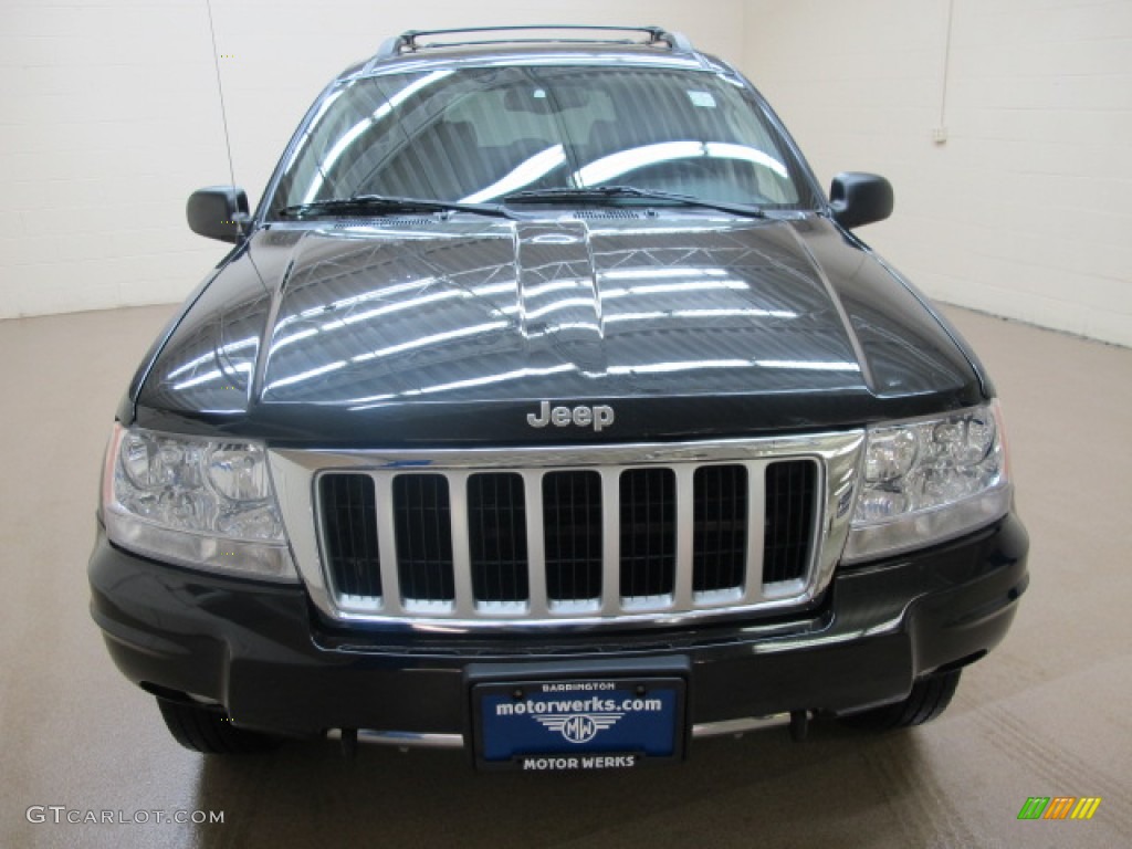 2004 Grand Cherokee Limited 4x4 - Graphite Metallic / Dark Slate Gray photo #2