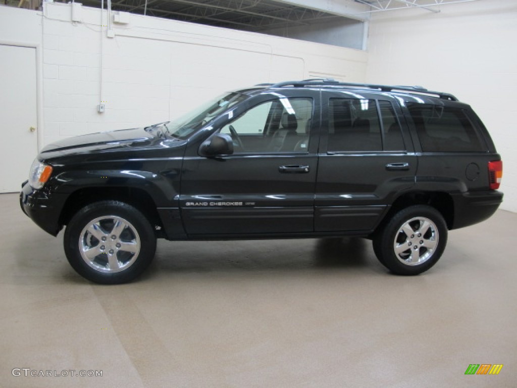2004 Grand Cherokee Limited 4x4 - Graphite Metallic / Dark Slate Gray photo #5