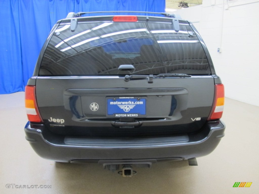 2004 Grand Cherokee Limited 4x4 - Graphite Metallic / Dark Slate Gray photo #7