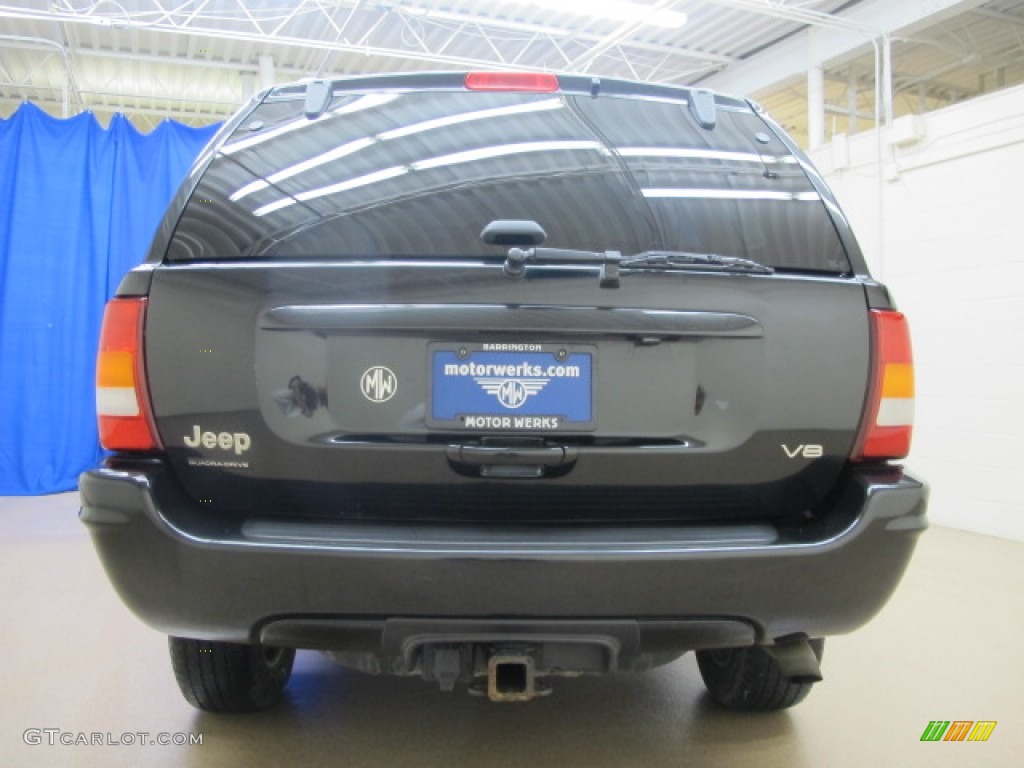 2004 Grand Cherokee Limited 4x4 - Graphite Metallic / Dark Slate Gray photo #8