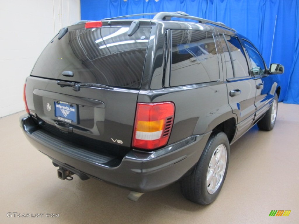 2004 Grand Cherokee Limited 4x4 - Graphite Metallic / Dark Slate Gray photo #9