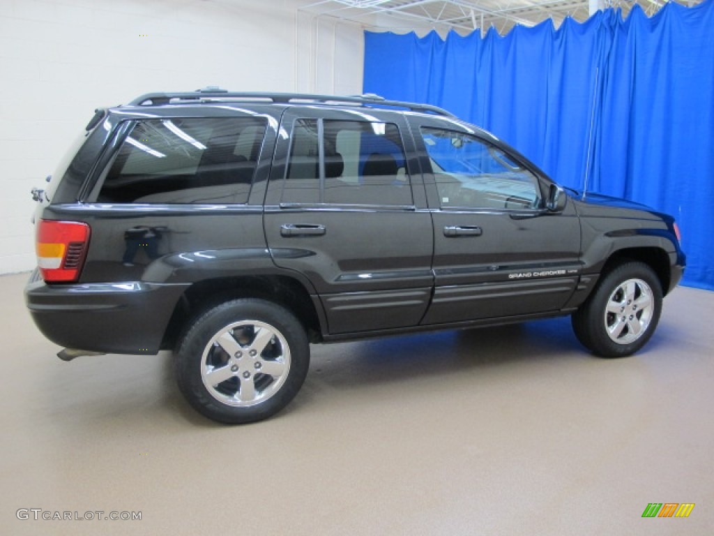 2004 Grand Cherokee Limited 4x4 - Graphite Metallic / Dark Slate Gray photo #10