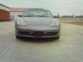 2001 Seal Grey Metallic Porsche 911 Carrera Cabriolet  photo #2