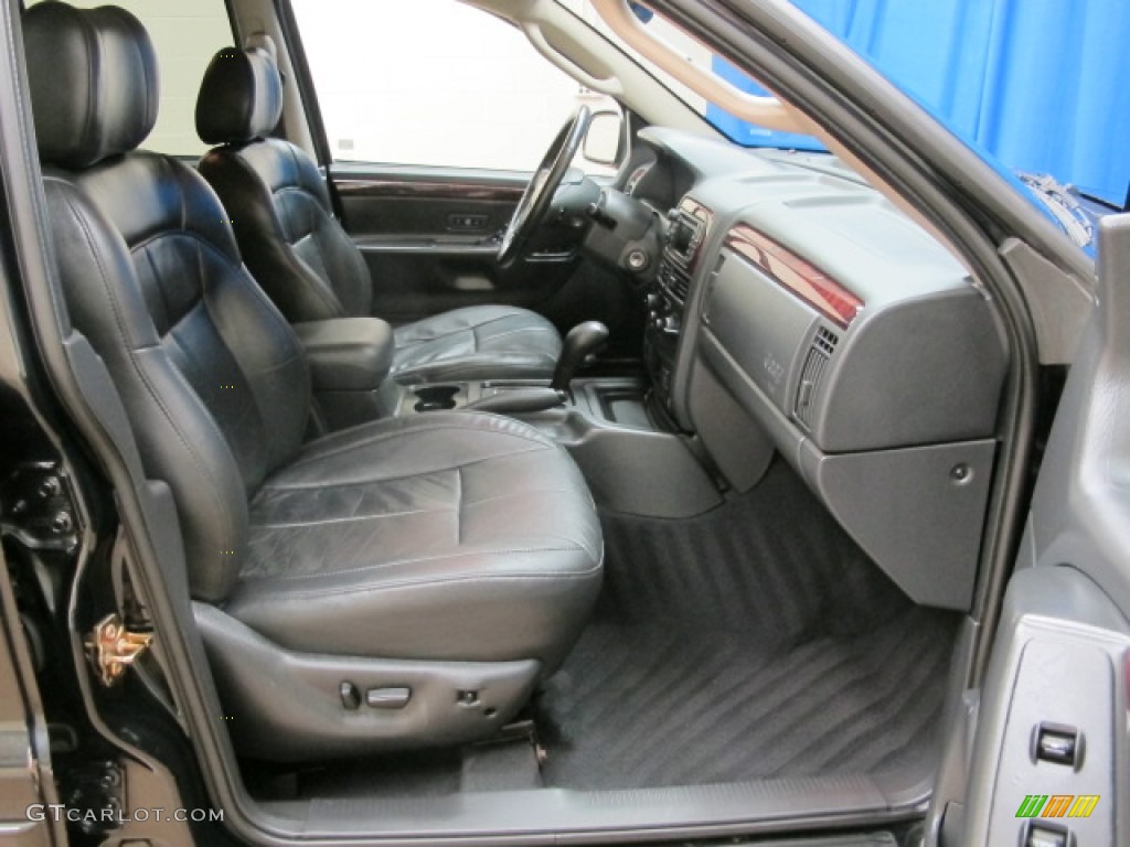 2004 Grand Cherokee Limited 4x4 - Graphite Metallic / Dark Slate Gray photo #23