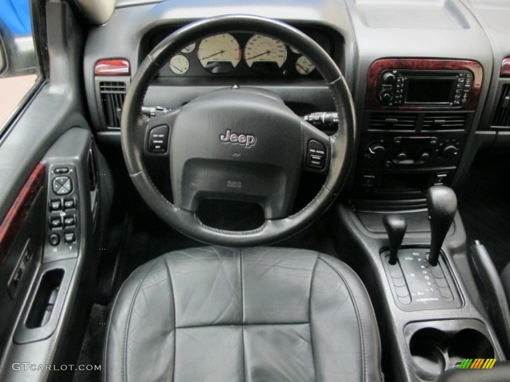 2004 Grand Cherokee Limited 4x4 - Graphite Metallic / Dark Slate Gray photo #24