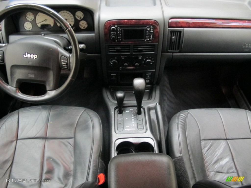2004 Grand Cherokee Limited 4x4 - Graphite Metallic / Dark Slate Gray photo #25