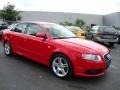 2008 Brilliant Red Audi A4 2.0T quattro S-Line Sedan  photo #6