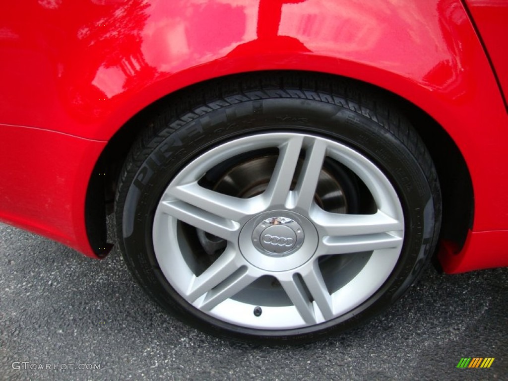 2008 A4 2.0T quattro S-Line Sedan - Brilliant Red / Black photo #28