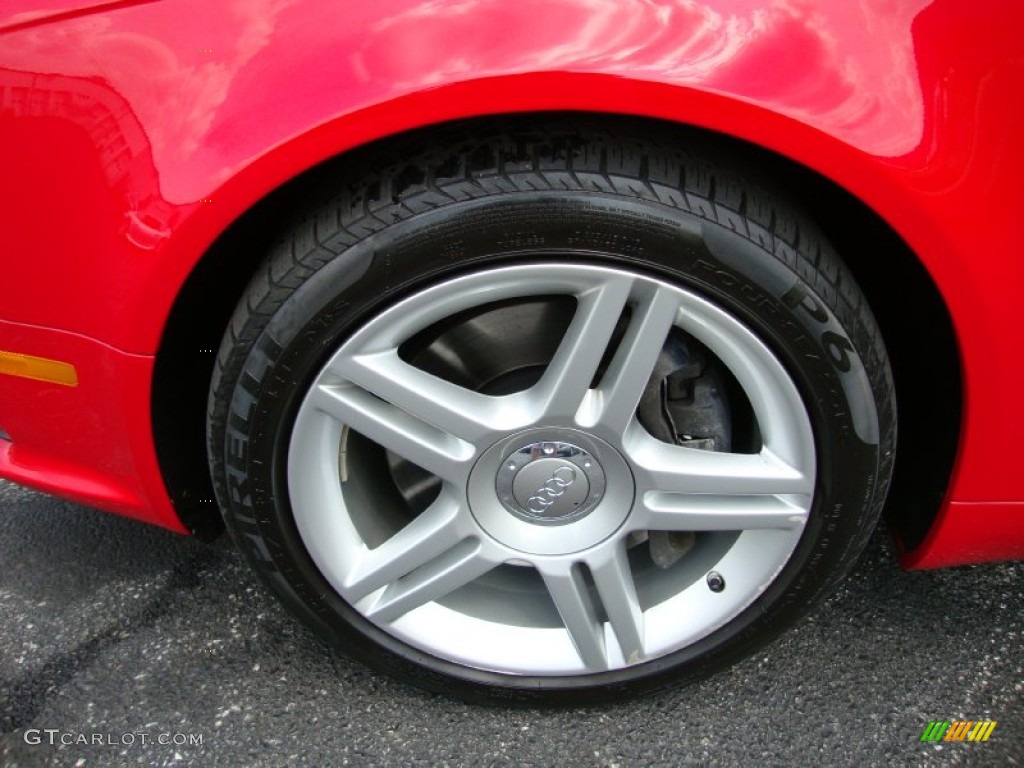 2008 A4 2.0T quattro S-Line Sedan - Brilliant Red / Black photo #33