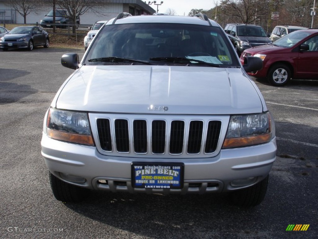 2003 Grand Cherokee Limited 4x4 - Bright Silver Metallic / Dark Slate Gray photo #2