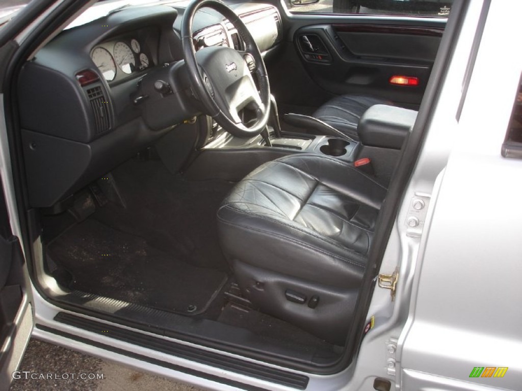 Dark Slate Gray Interior 2003 Jeep Grand Cherokee Limited 4x4 Photo #59548854