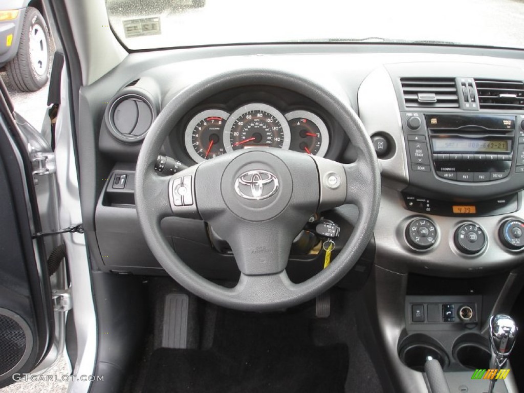 2010 RAV4 Sport V6 4WD - Classic Silver Metallic / Dark Charcoal photo #13