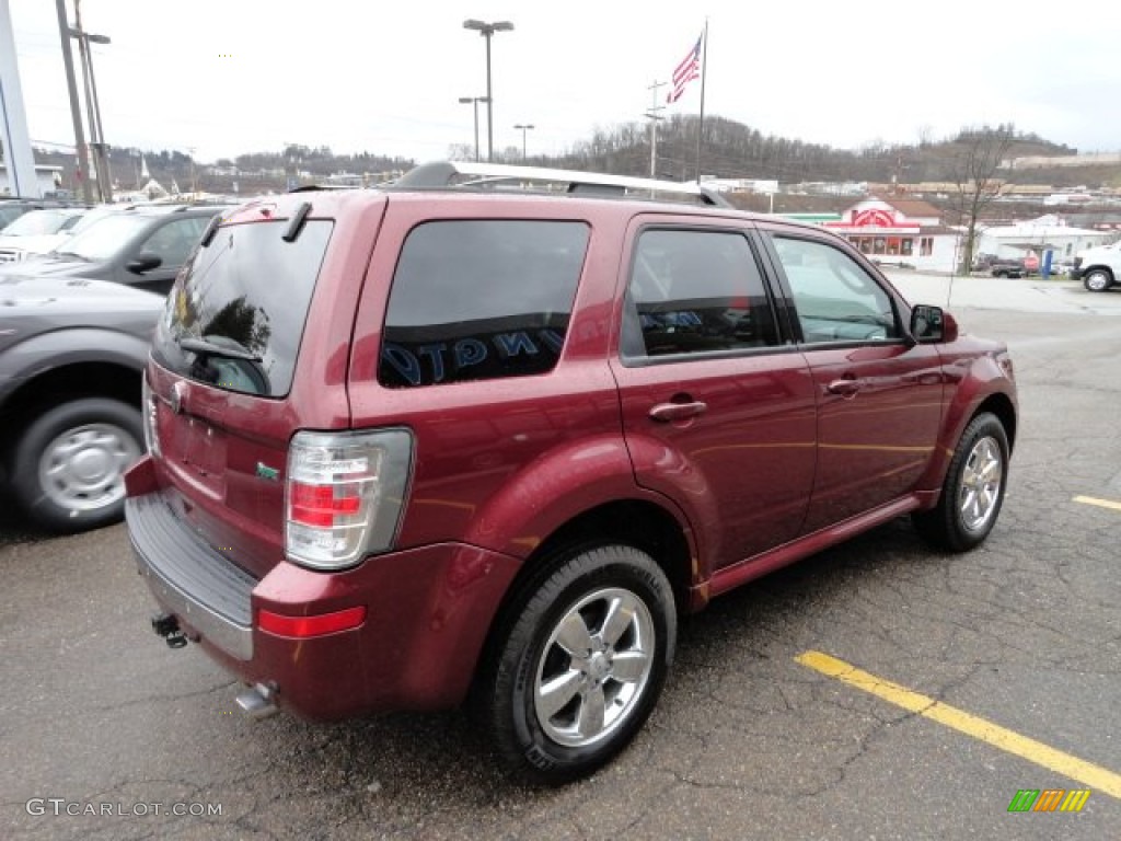 2010 Mariner V6 Premier 4WD Voga Package - Wine Red Metallic / Voga Cashmere/Ash photo #4