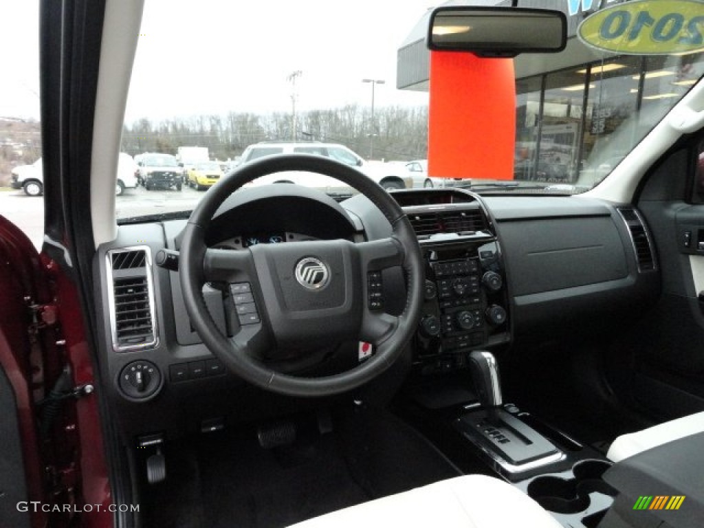 2010 Mercury Mariner V6 Premier 4WD Voga Package Voga Cashmere/Ash Dashboard Photo #59549652