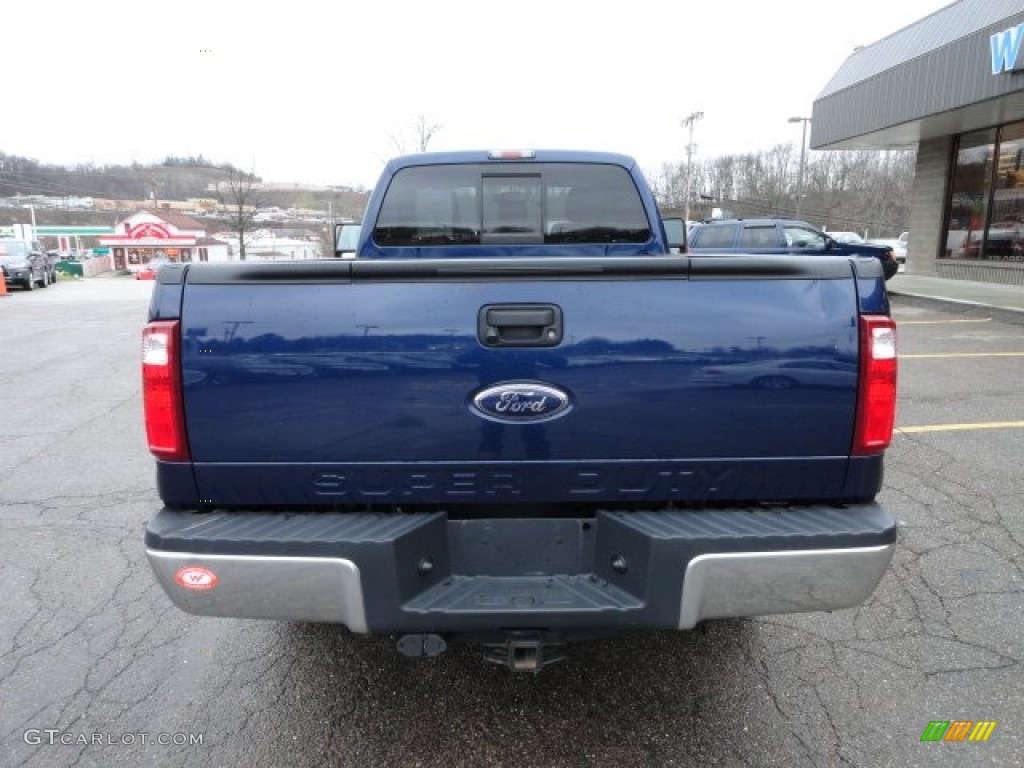 Dark Blue Pearl Metallic 2011 Ford F250 Super Duty XLT Regular Cab 4x4 Plow Truck Exterior Photo #59549928