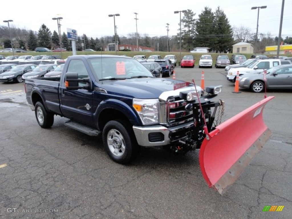 2011 Ford F250 Super Duty XLT Regular Cab 4x4 Plow Truck Exterior Photos